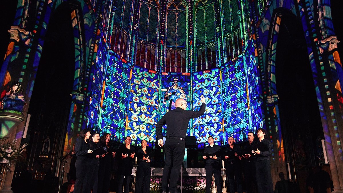 LOTCHI Brings Acclaimed Immersive Experience LUMINISCENCE to Brussels, Illuminating the Cathedral of Saints Michael & Gudula